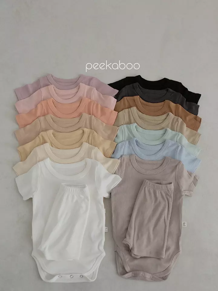 Colcol Bodysuit Shorts Set