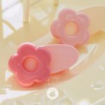 Cute Pink Flower Pin