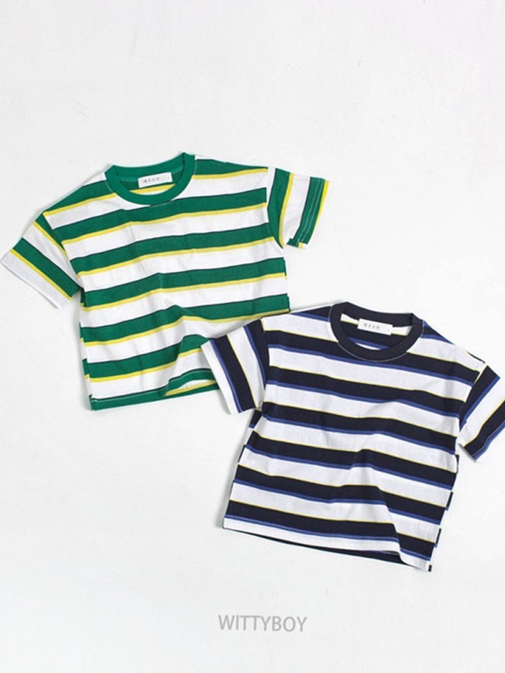 Freidns Stripe Tee