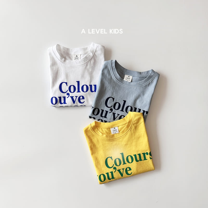 A Level - Korean Children Fashion - #designkidswear - Color Tee - 2