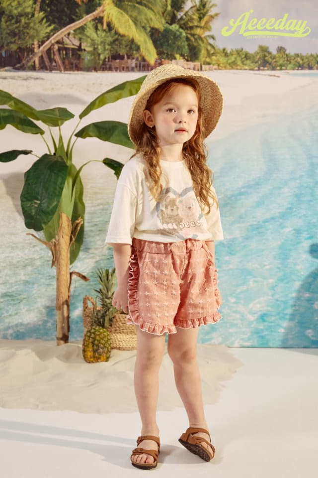 Aeeeday - Korean Children Fashion - #discoveringself - Lilly Frill Shorts - 5