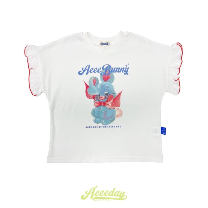 Aeeeday - Korean Children Fashion - #designkidswear - Ribbon Rabbit Tee - 4