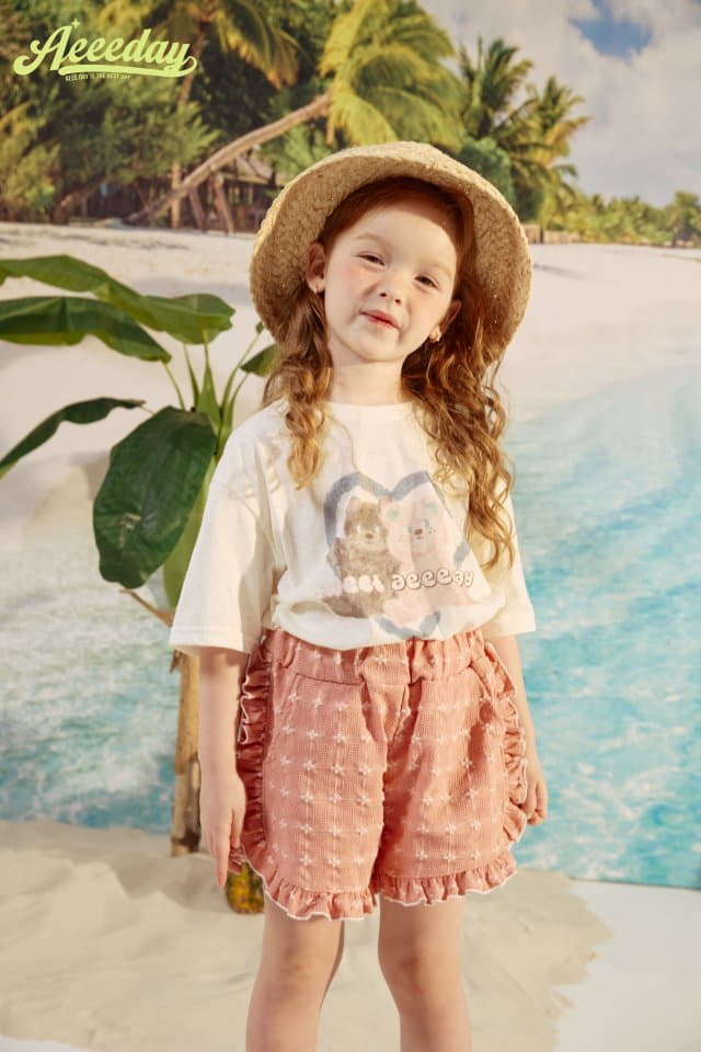 Aeeeday - Korean Children Fashion - #fashionkids - Lilly Frill Shorts - 6