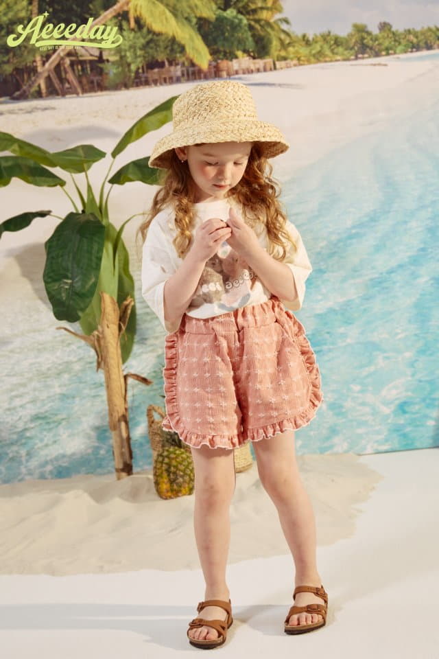 Aeeeday - Korean Children Fashion - #kidsshorts - Lilly Frill Shorts - 7