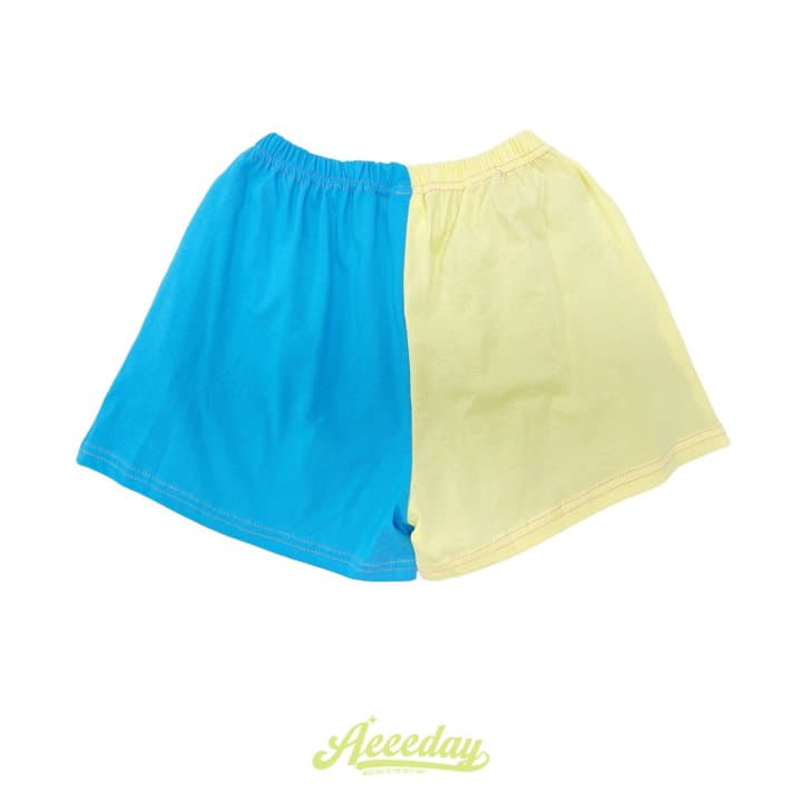 Aeeeday - Korean Children Fashion - #kidsshorts - Color Block Shorts - 4