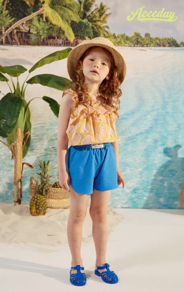 Aeeeday - Korean Children Fashion - #kidzfashiontrend - Smile Summer Shorts - 7