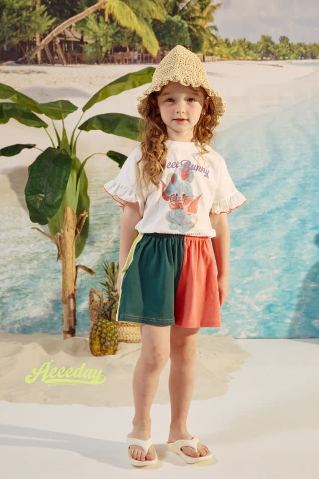 Aeeeday - Korean Children Fashion - #kidzfashiontrend - Color Block Shorts - 5