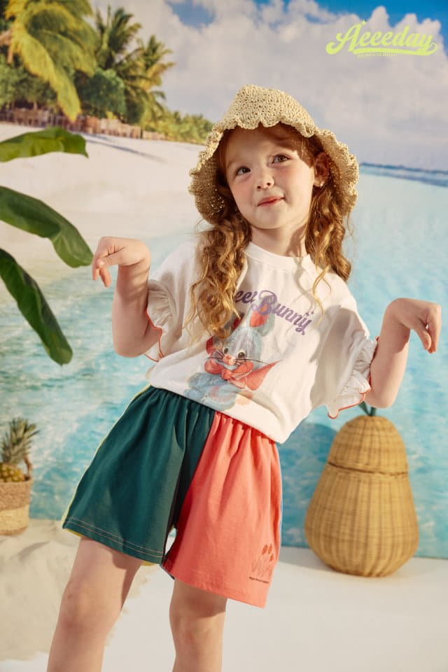 Aeeeday - Korean Children Fashion - #littlefashionista - Color Block Shorts - 7