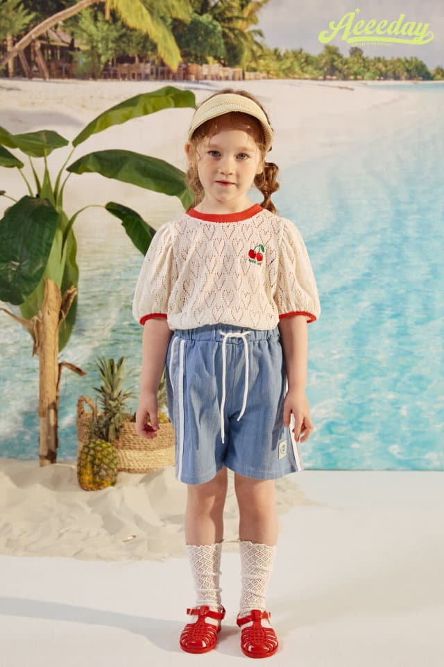 Aeeeday - Korean Children Fashion - #magicofchildhood - Cherry Puff Tee - 9