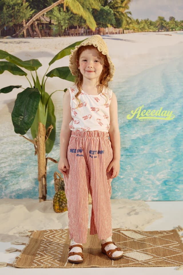 Aeeeday - Korean Children Fashion - #prettylittlegirls - Cook Stripes Pants - 9