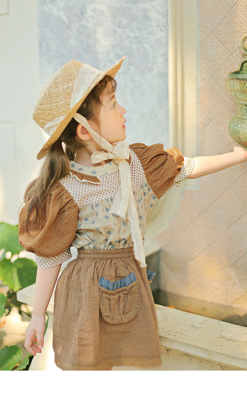 Amber - Korean Children Fashion - #minifashionista - Roha Blouse