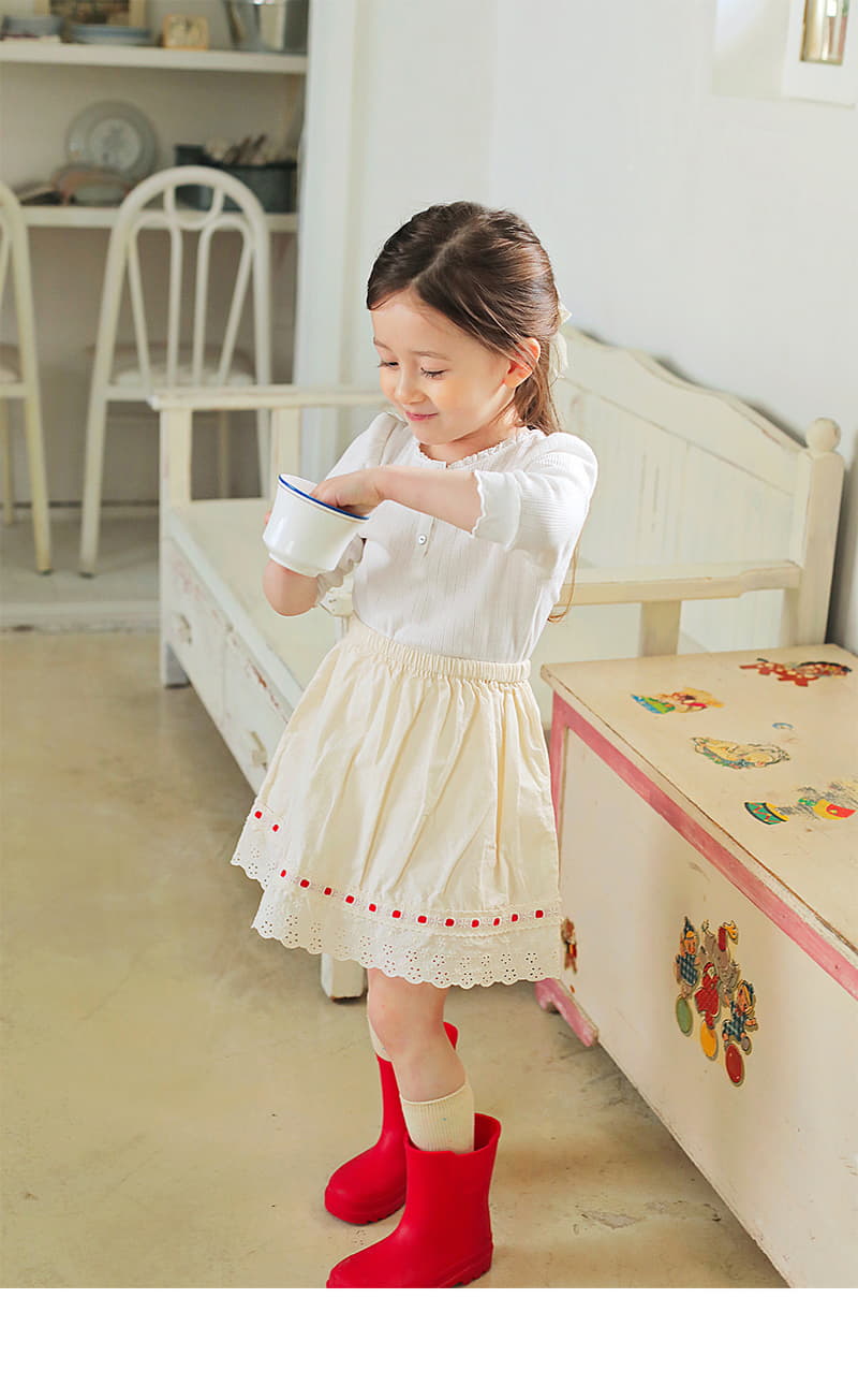 Amber - Korean Children Fashion - #todddlerfashion - Leina Skirt