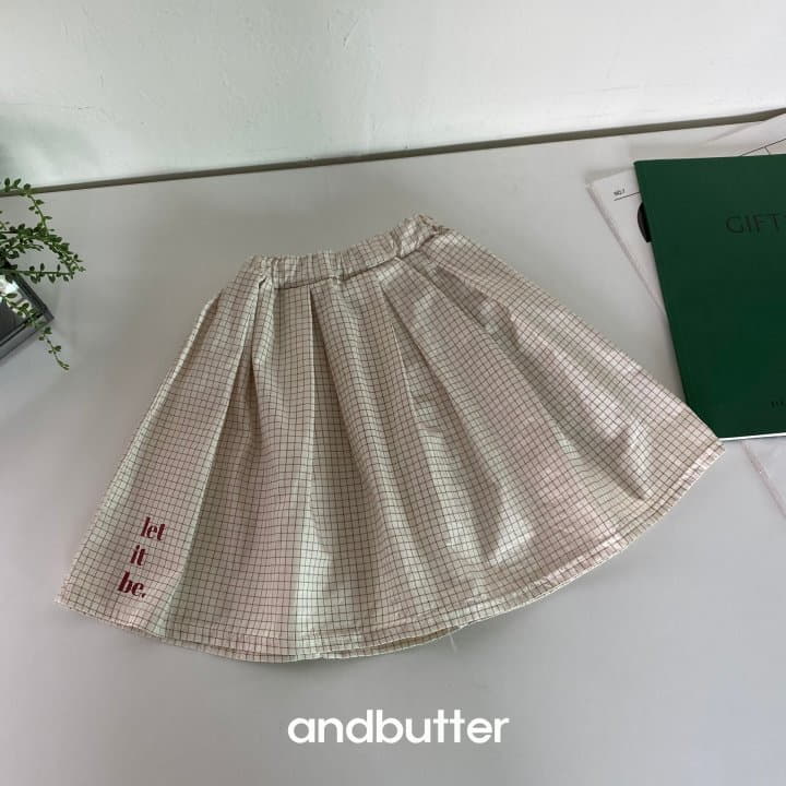 Andbutter - Korean Children Fashion - #childofig - French Skirt - 4