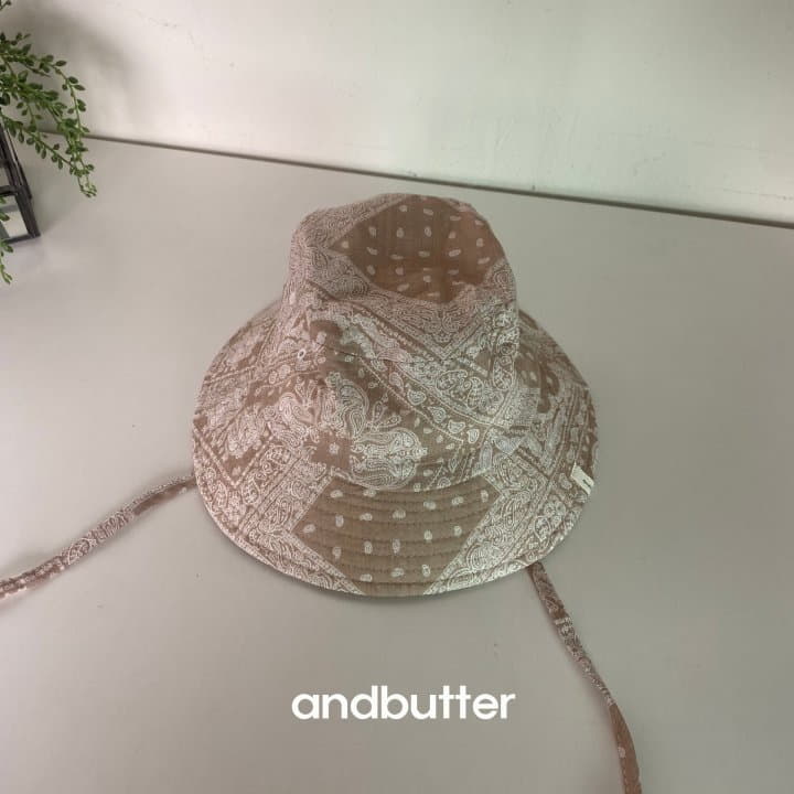 Andbutter - Korean Children Fashion - #designkidswear - Paisely Bucket Hat - 3