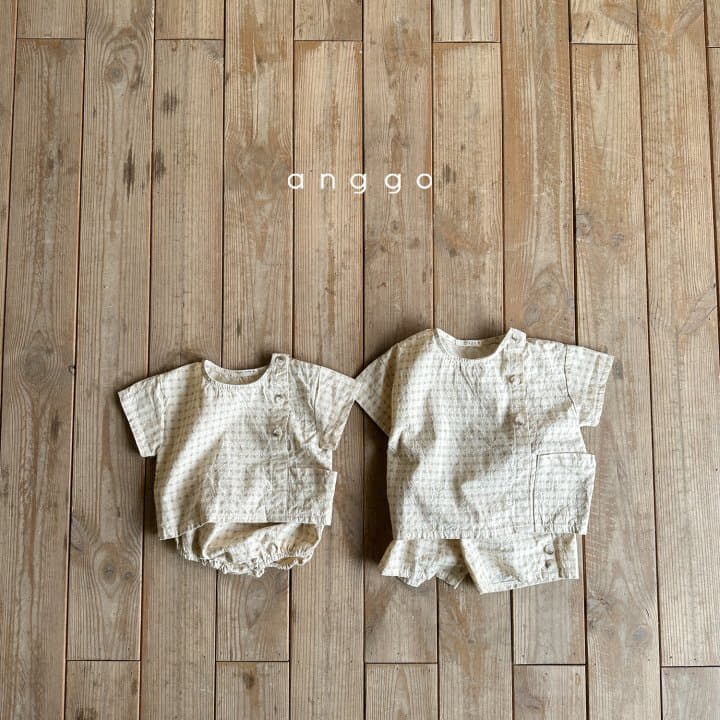 Anggo - Korean Baby Fashion - #babyoninstagram - Bebe Cinamon Top Bottom Set - 7