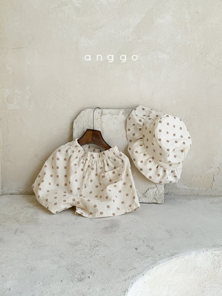 Anggo - Korean Children Fashion - #childofig - Pie Pants Check Dot - 7