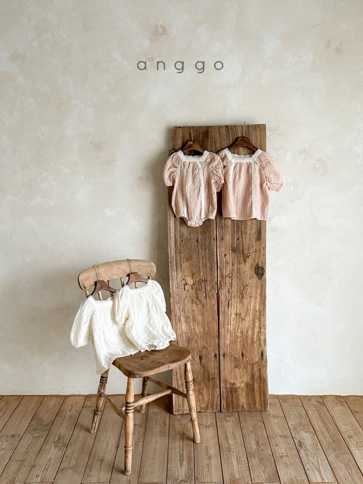 Anggo - Korean Children Fashion - #designkidswear - Cream Cheese Blouse - 11