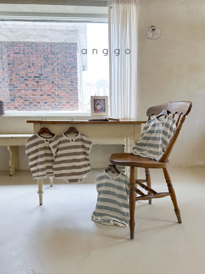 Anggo - Korean Children Fashion - #fashionkids - Baguette Tee - 4