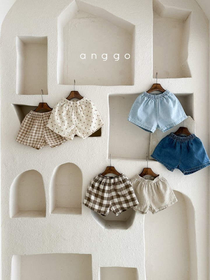 Anggo - Korean Children Fashion - #magicofchildhood - Pie Pants Check Dot