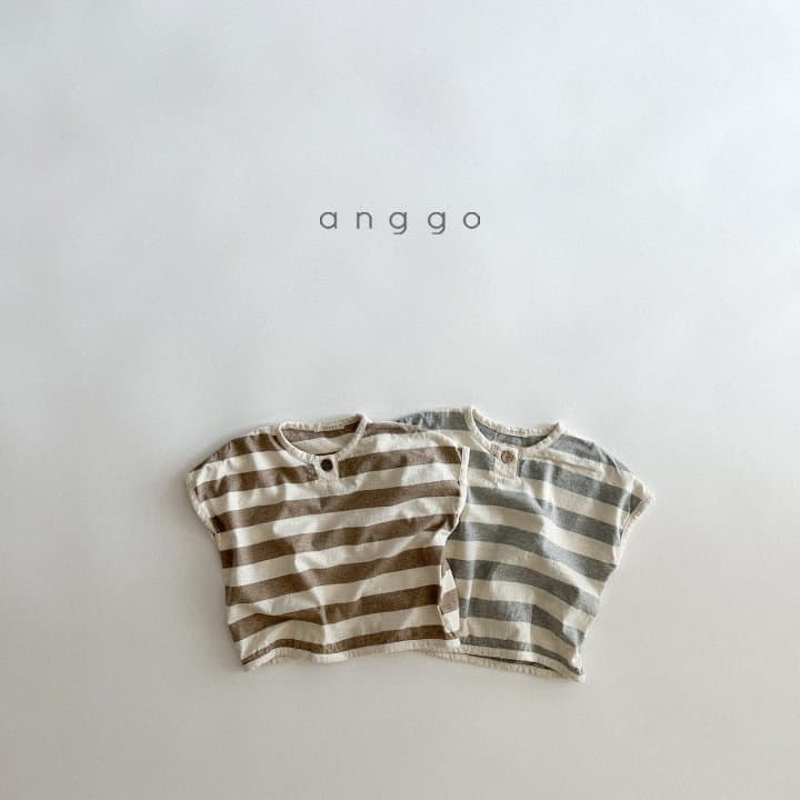 Anggo - Korean Children Fashion - #todddlerfashion - Baguette Tee - 12