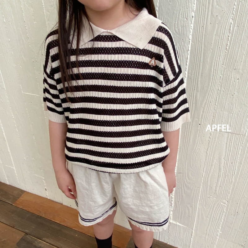 Apfel - Korean Children Fashion - #toddlerclothing - Mishell Knit Tee - 4