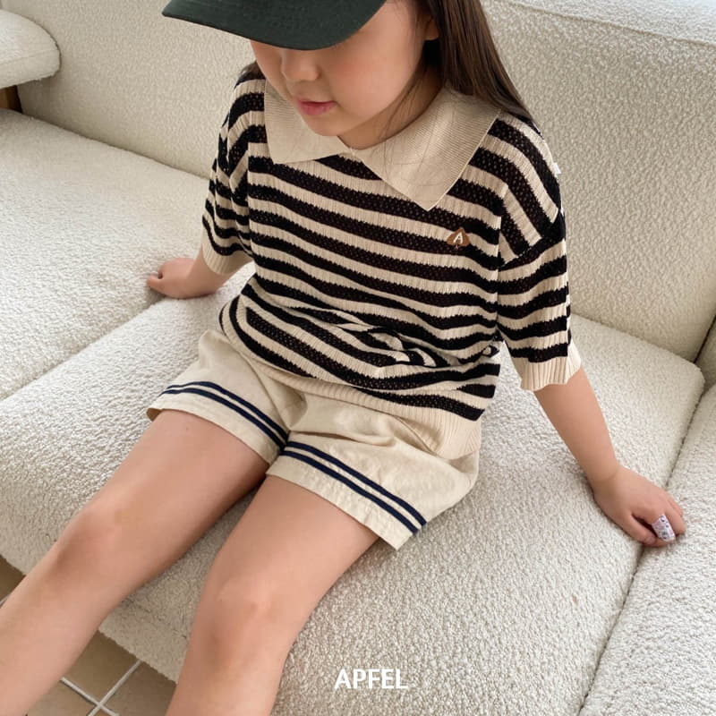 Apfel - Korean Children Fashion - #todddlerfashion - Mishell Knit Tee - 2