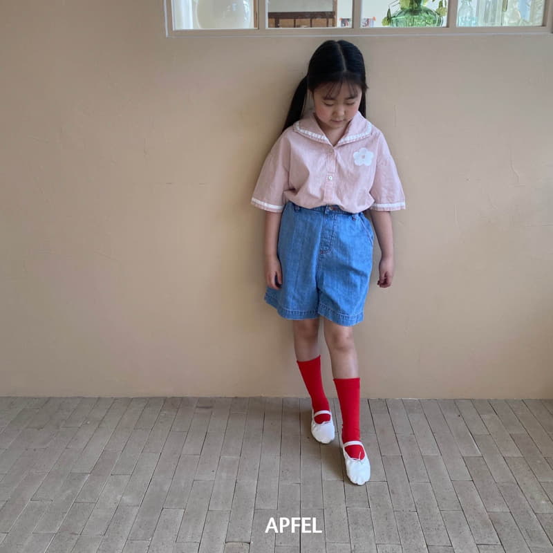 Apfel - Korean Children Fashion - #toddlerclothing - Nigo Shirt - 12