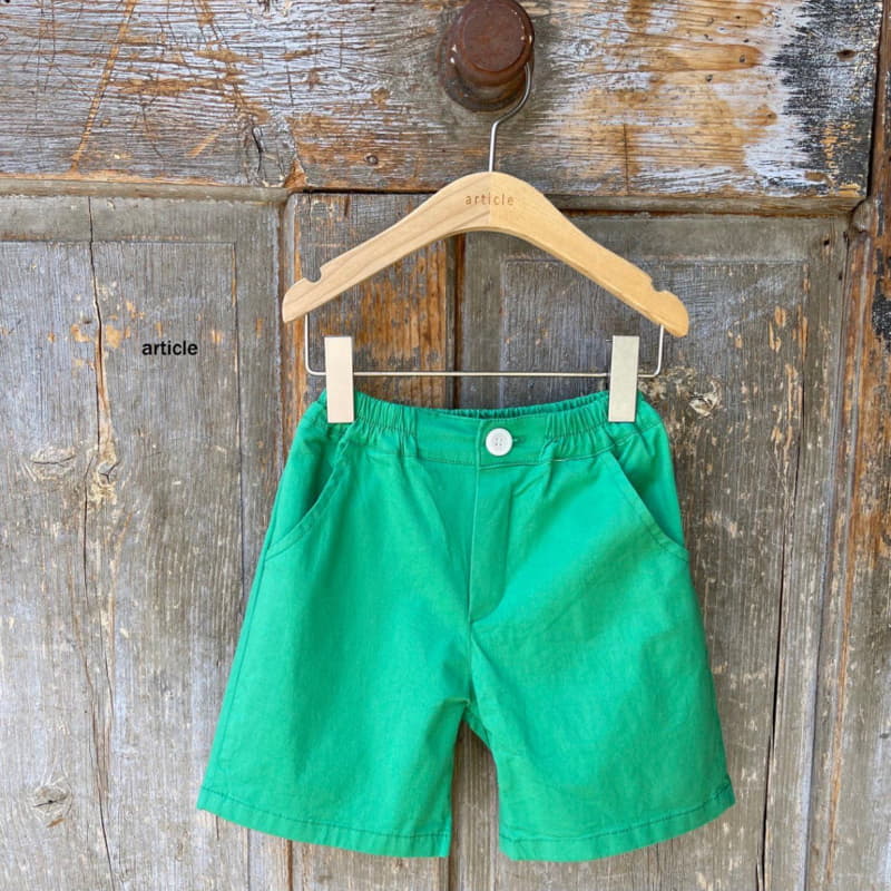 Article - Korean Children Fashion - #childofig - Stand Shorts - 4