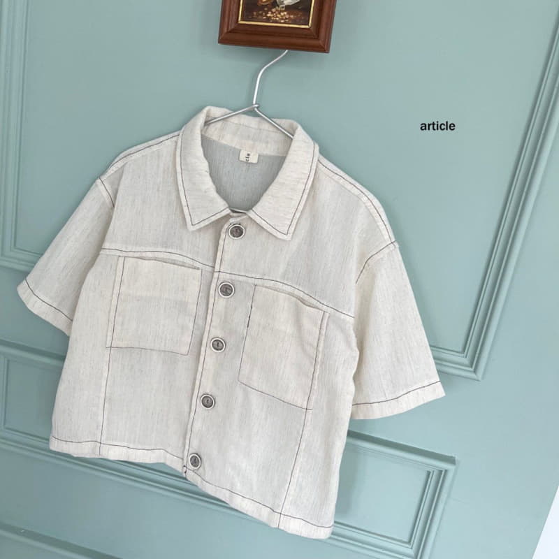 Article - Korean Children Fashion - #designkidswear - Boy Linen Jacket - 3