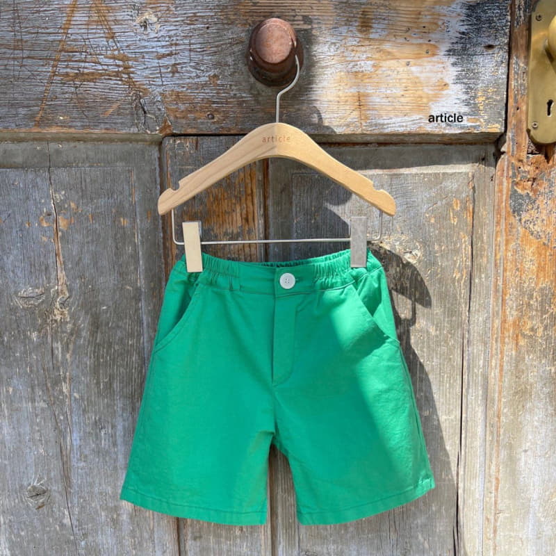 Article - Korean Children Fashion - #designkidswear - Stand Shorts - 6