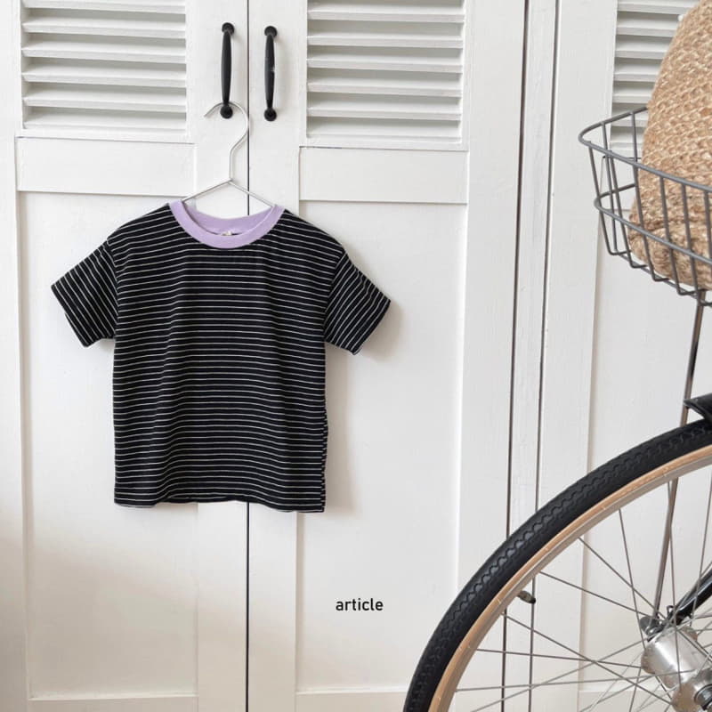 Article - Korean Children Fashion - #discoveringself - Bukin Stripes Tee - 5