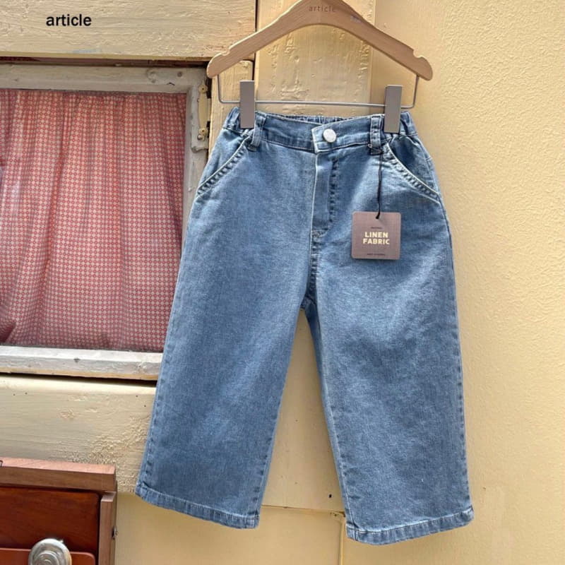 Article - Korean Children Fashion - #kidzfashiontrend - Linen Pants