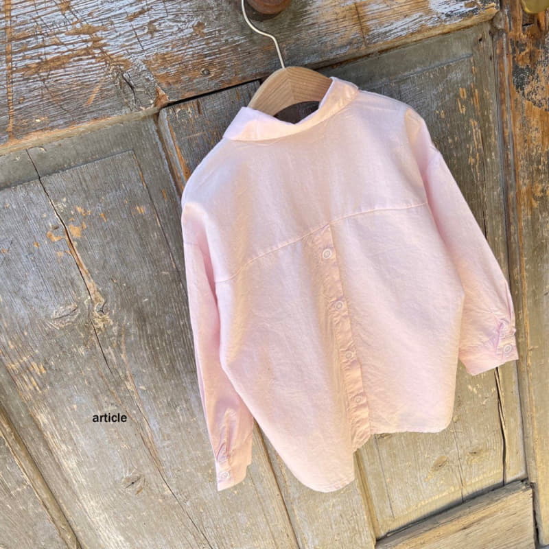 Article - Korean Children Fashion - #littlefashionista - Back Shirt - 9