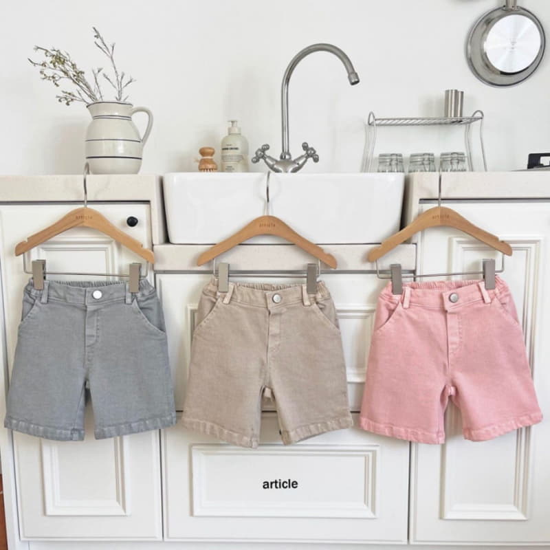 Article - Korean Children Fashion - #magicofchildhood - Chick Pigment Shorts