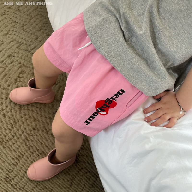 Ask Me Anything - Korean Children Fashion - #Kfashion4kids - Heart Swim Pants - 2