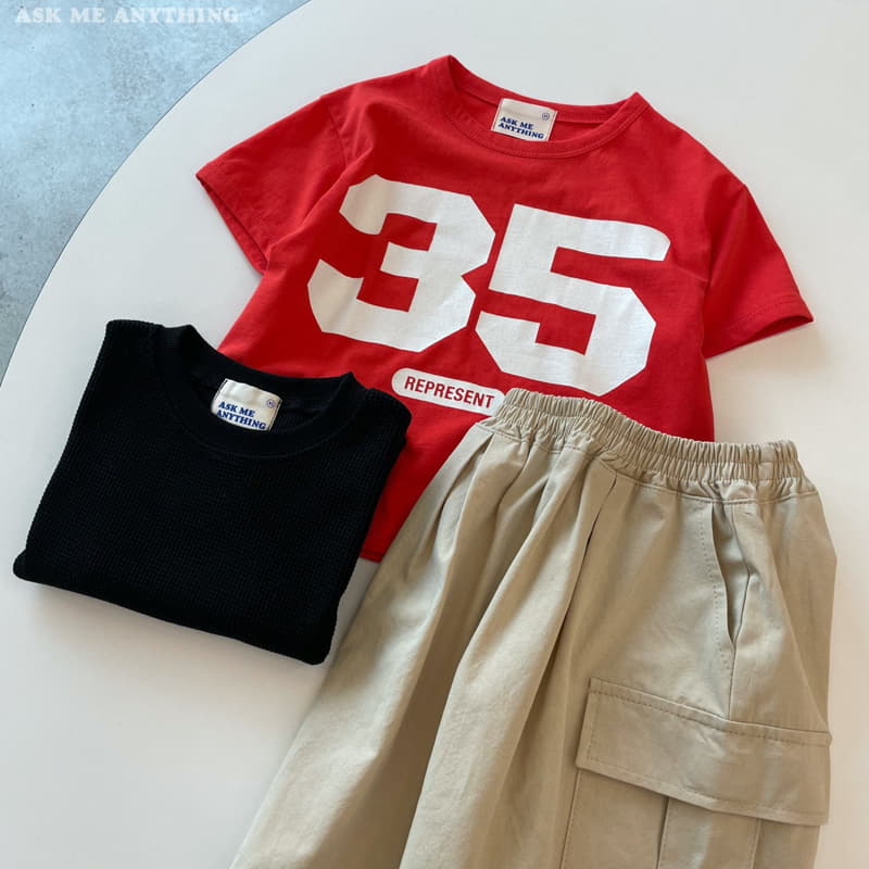 Ask Me Anything - Korean Children Fashion - #designkidswear - 35 Number Tee - 11