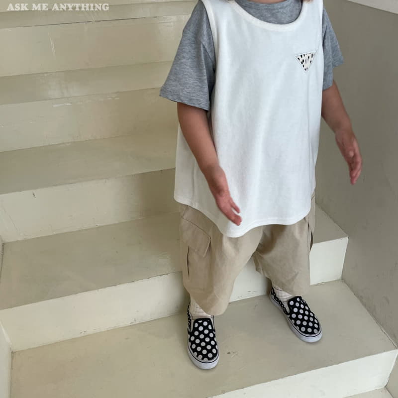 Ask Me Anything - Korean Children Fashion - #kidsshorts - Oterry Sleeveless Tee - 8