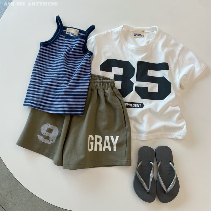 Ask Me Anything - Korean Children Fashion - #magicofchildhood - 35 Number Tee - 3