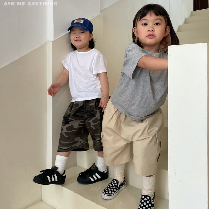 Ask Me Anything - Korean Children Fashion - #minifashionista - Simple Tee - 3