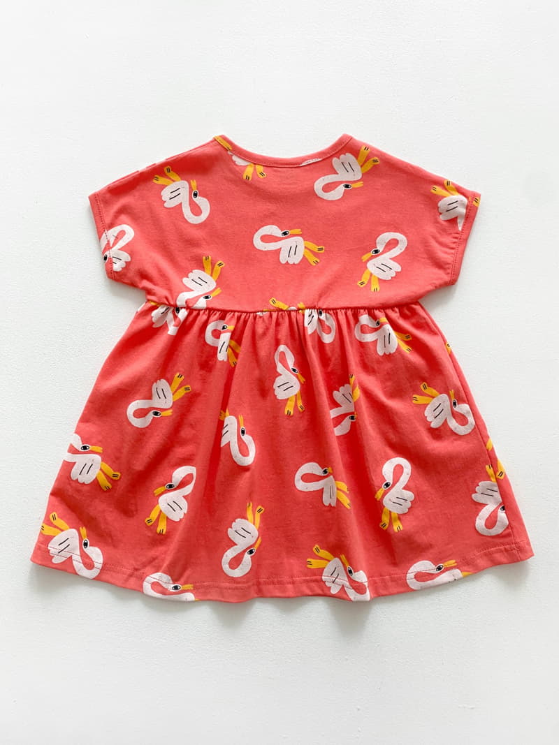 Awesome Bebe - Korean Children Fashion - #kidsshorts - Swan One-piece - 4