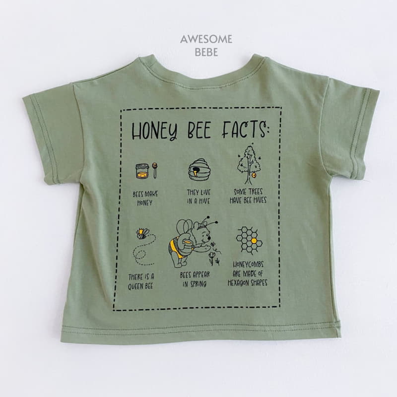 Awesome Bebe - Korean Children Fashion - #littlefashionista - Honey Bee P Tee - 3