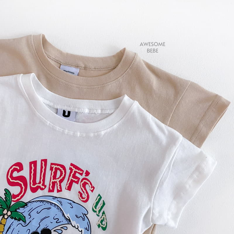 Awesome Bebe - Korean Children Fashion - #todddlerfashion - Surfing M Tee - 10