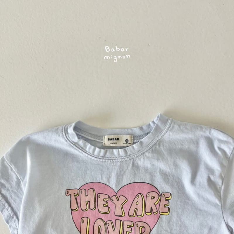 Babar Mignon - Korean Children Fashion - #Kfashion4kids - Love Tee - 8