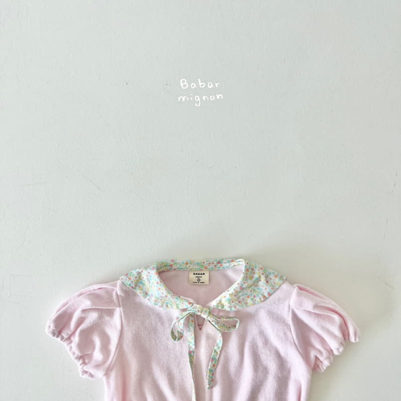 Babar Mignon - Korean Children Fashion - #childofig - Collar Terry Tee - 9