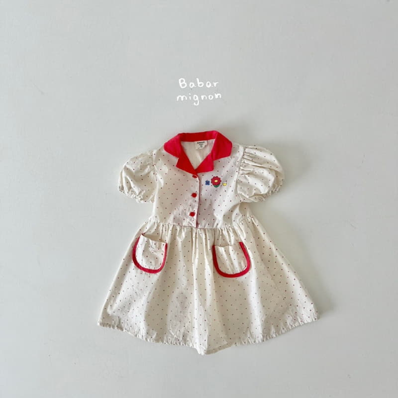 Babar Mignon - Korean Children Fashion - #childofig - Cuty One-piece - 2