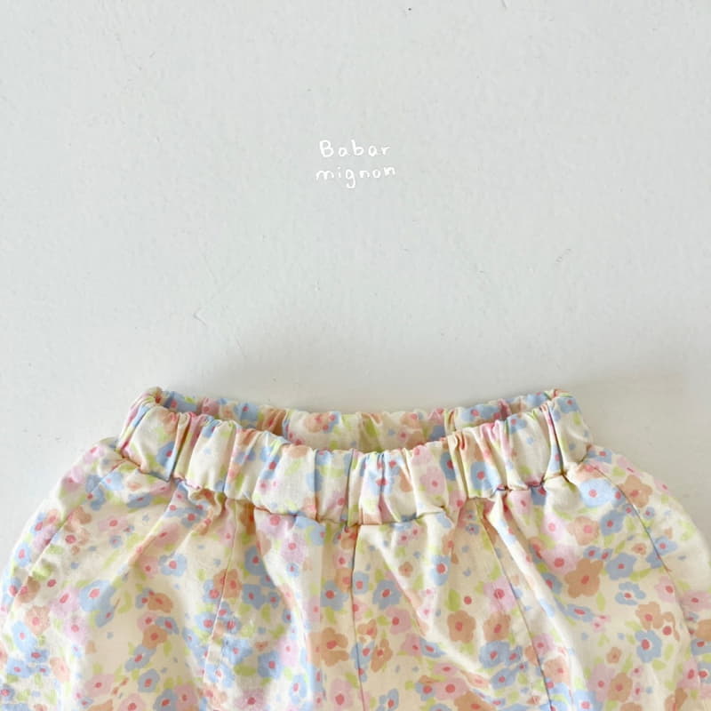 Babar Mignon - Korean Children Fashion - #childrensboutique - Pot Lace Shorts - 8