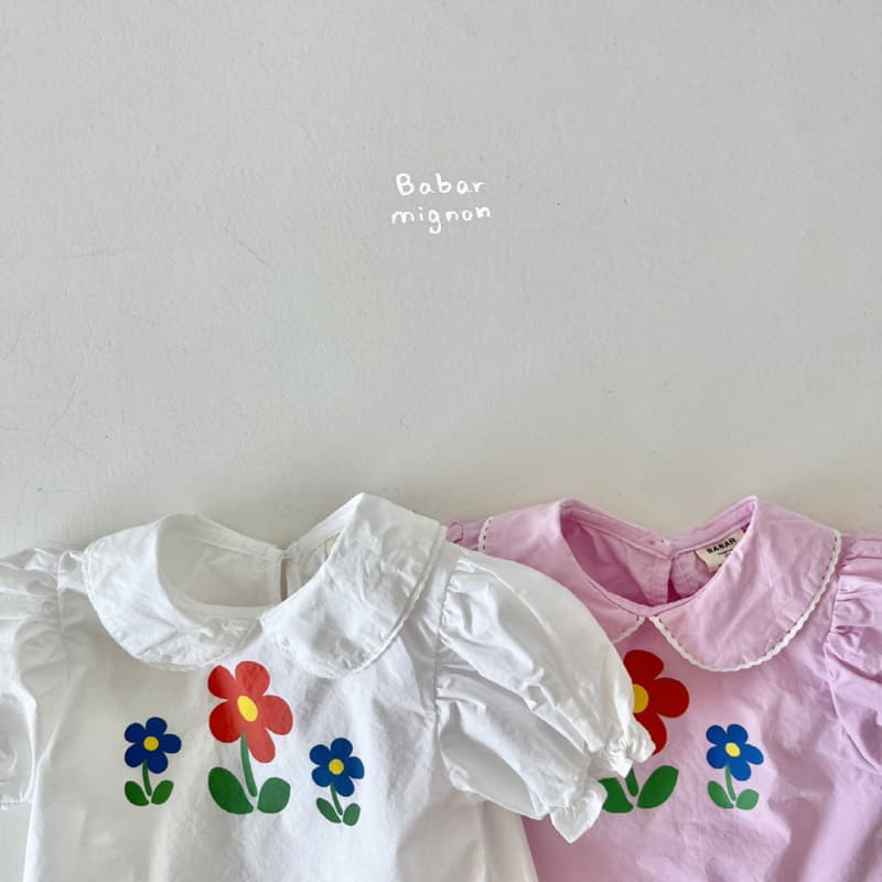 Babar Mignon - Korean Children Fashion - #designkidswear - Garden Blouse - 2