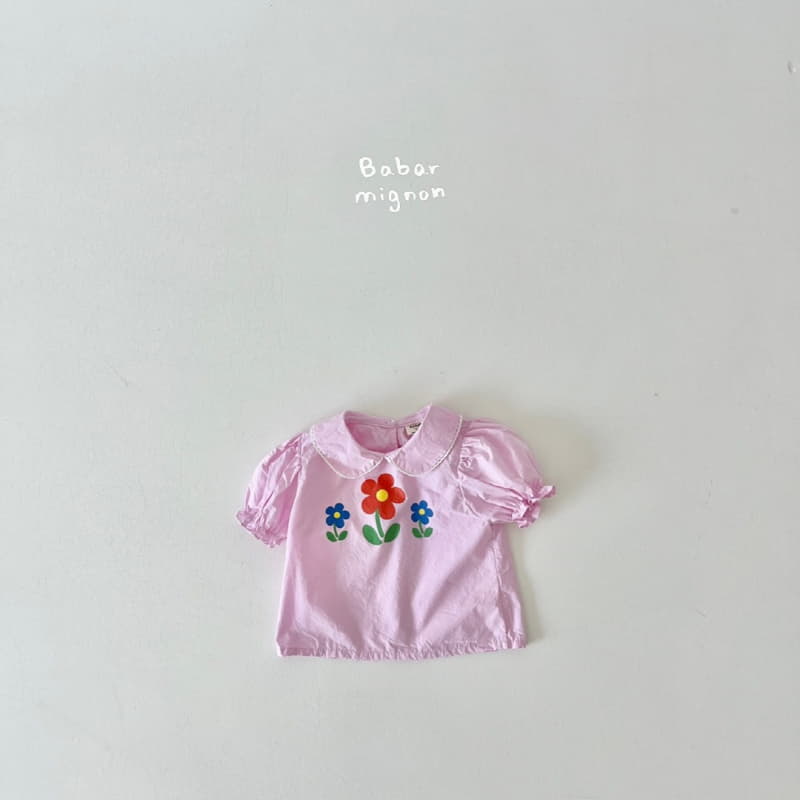 Babar Mignon - Korean Children Fashion - #discoveringself - Garden Blouse - 3