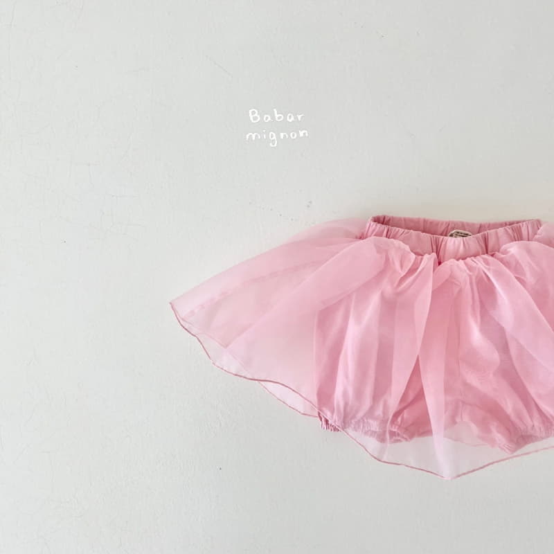 Babar Mignon - Korean Children Fashion - #fashionkids - Mesh Skirt - 5