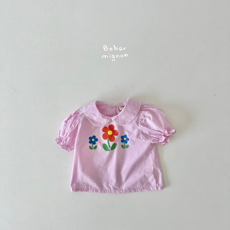 Babar Mignon - Korean Children Fashion - #discoveringself - Garden Blouse - 4